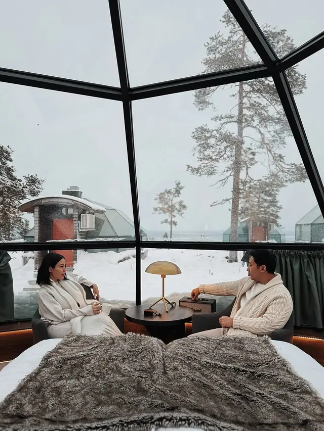 Darma Mangkuluhur dan Kekasih Liburan di Finlandia