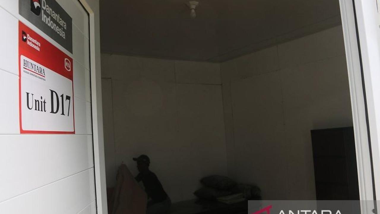 Rumah Hunian Sementara Danantara Pidie Jaya Siap Tampung Korban Banjir Bandang