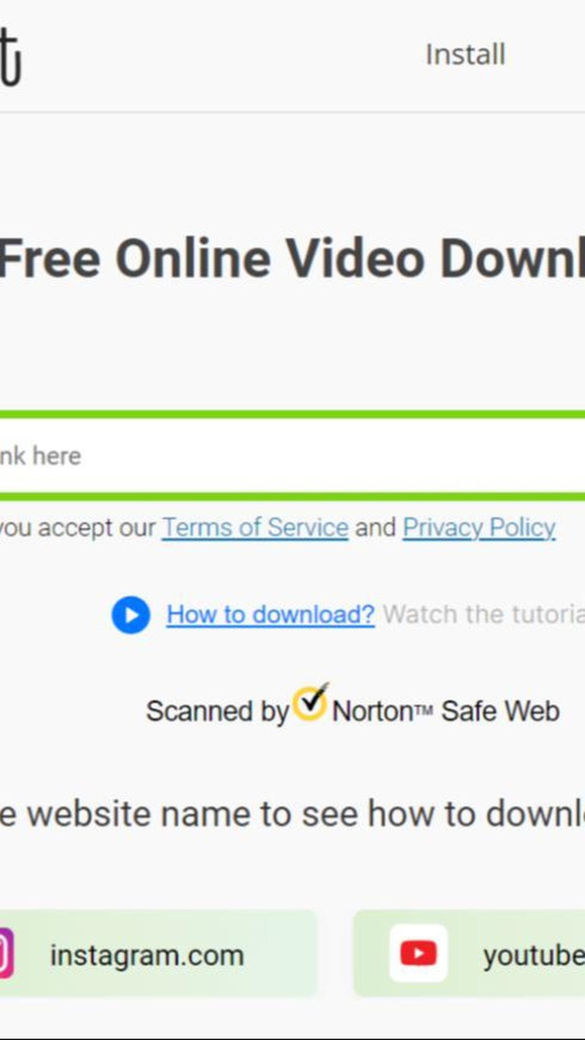Pertama, Menggunakan Savefrom.net