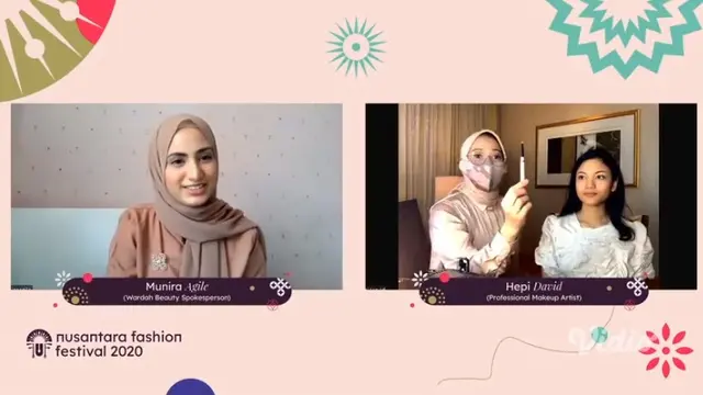 Tampil Cantik saat New Normal, Intip Tips & Trik dari Hepi David Yuk di BRI NUFF 2020