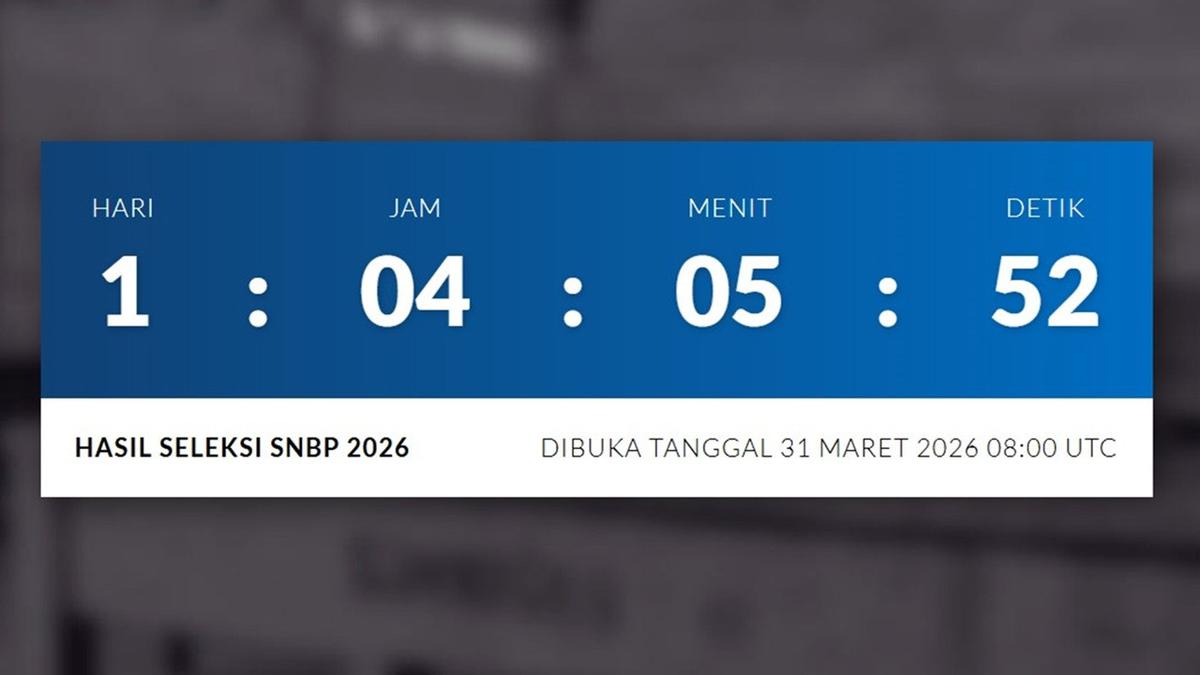 Pengumuman SNBP 2026 Diumumkan Besok, Begini Cara Mengeceknya