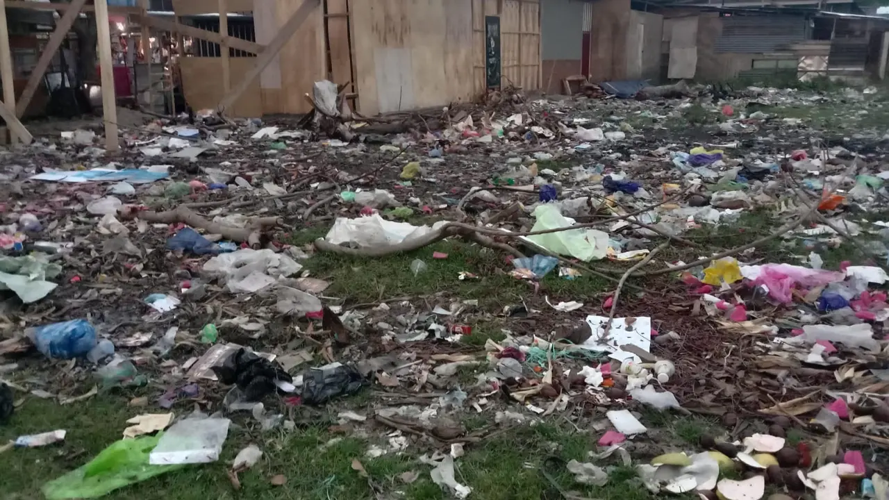 Sampah di Kabupaten Polewali Mandar (Liputan6.com/Ahmad Yusran)