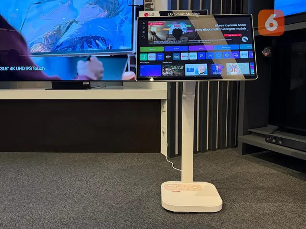 Tak Sekadar Pintar, LG Smart Monitor Swing Juga Fleksibel: Bisa Mode Portrait hingga Swivel