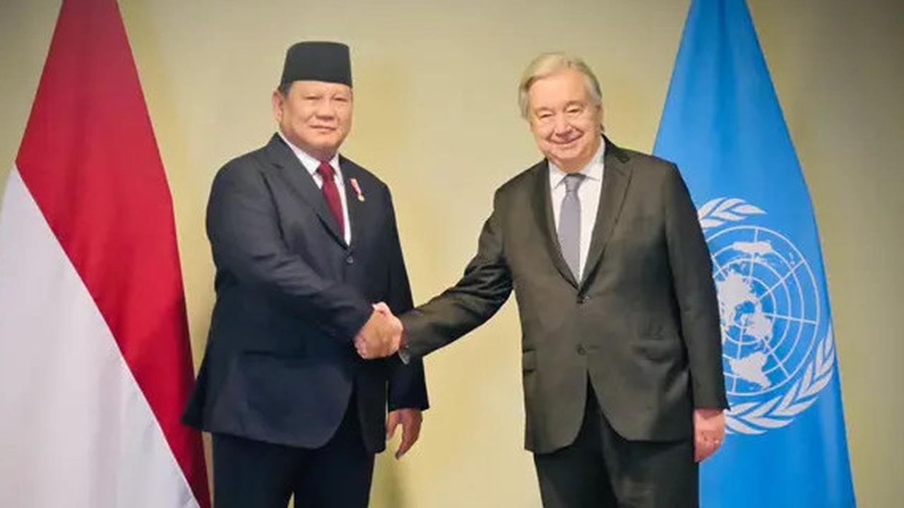 Pesan Tegas Prabowo ke Sekjen PBB soal Palestina: Kami Siap Beri Kekuatan Pasukan Perdamaian!