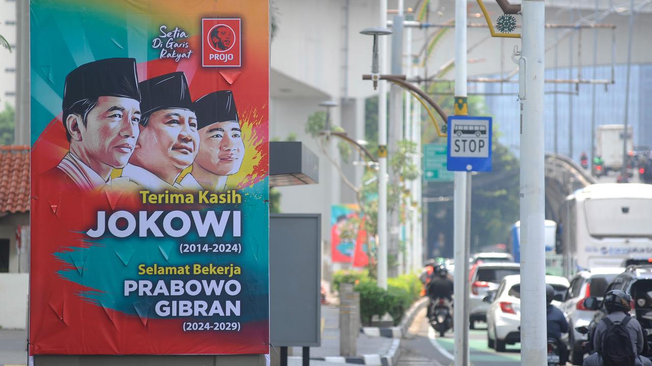 Baliho Terima Kasih Jokowi dan Selamat Bekerja Prabowo Menjamur di Jakarta
