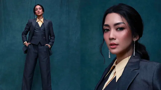 Gaya blazer kantoran ala Ririn Dwi Ariyanti https://www.instagram.com/p/Ca4xmVUvgju/?igsh=anJ2cjk3YnVkaDd3