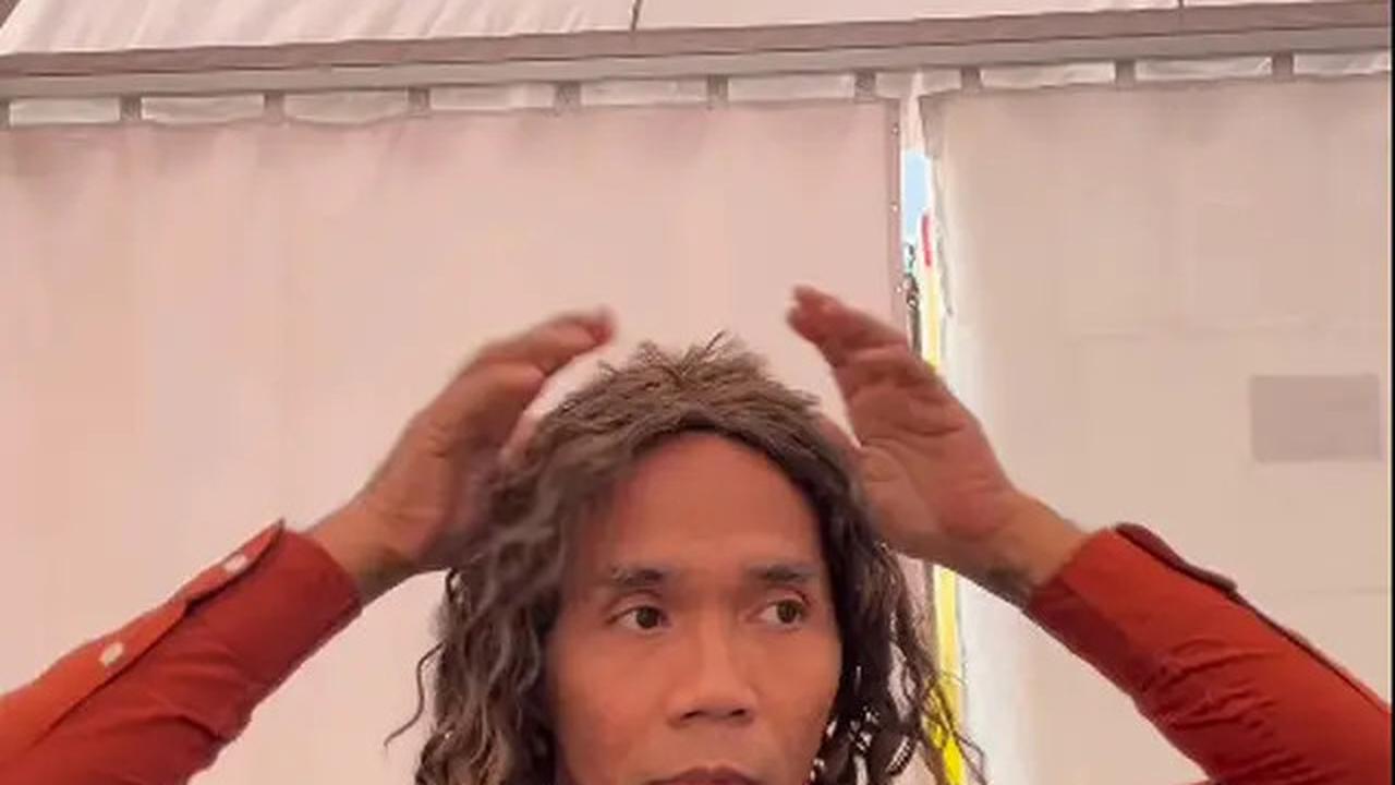 6 Potret Kaka Slank Pakai Wig Bikin Pangling, Penampilan Seperti di Awal Karier