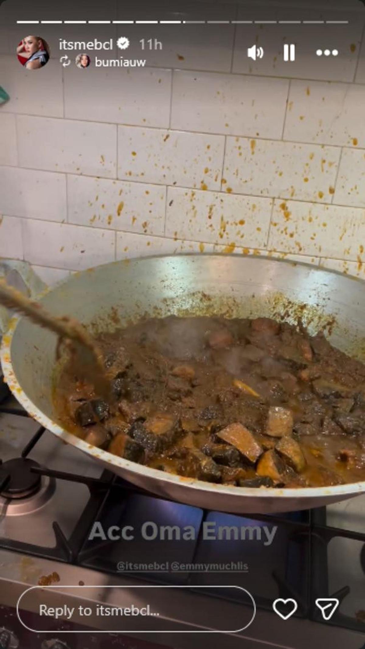 5 Potret Dapur Rumah BCL saat Masak Rendang untuk Lebaran 2026, Homey dan Nyaman