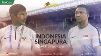 Sea games 2019 - Sepak Bola - Indonesia Vs Singapura 2 (Bola.com/Adreanus Titus)