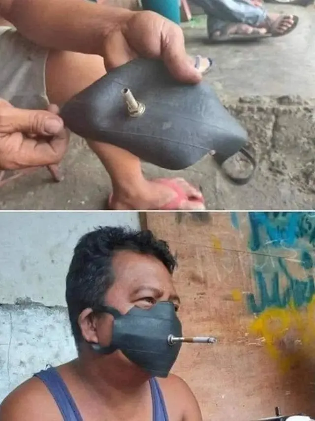 modifikasi masker nyeleneh