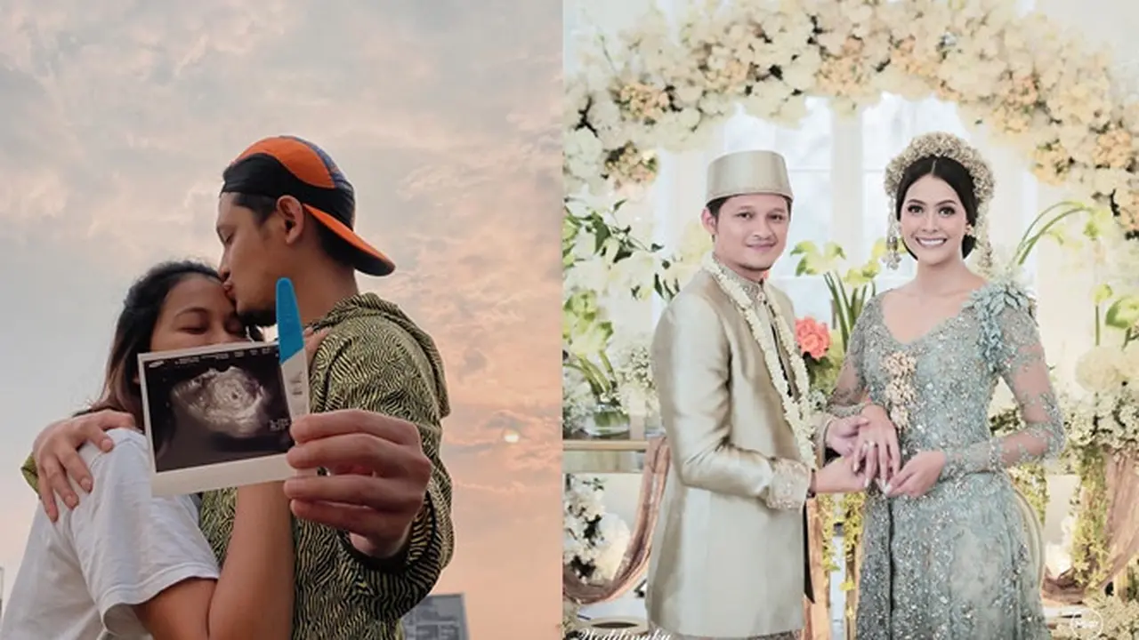 6 Momen Bahagia Bunga Jelitha dan Syamsir Alam Umumkan Hamil Anak Pertama