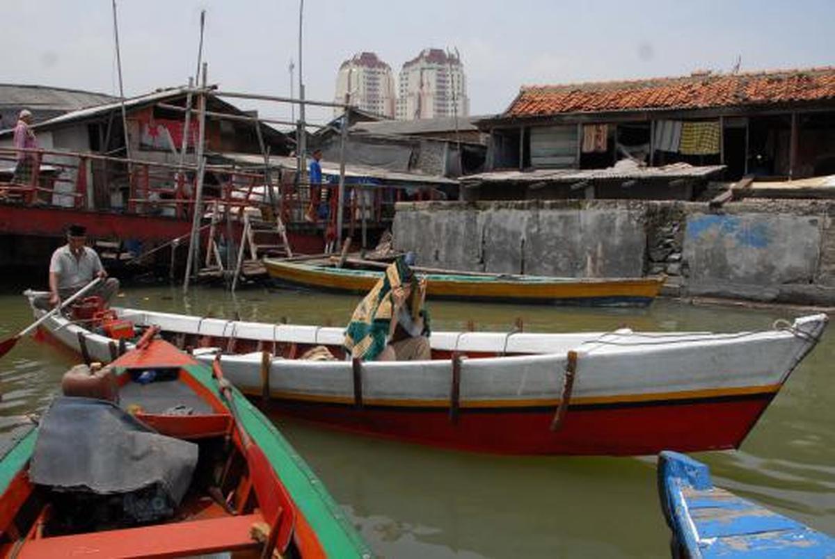 Transportasi air untuk warga Rusun Marunda 