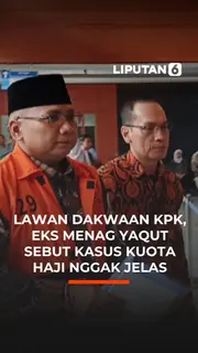 Lawan Dakwaan KPK, Eks Menag Yaqut Sebut Kasus Kuota Haji Nggak Jelas