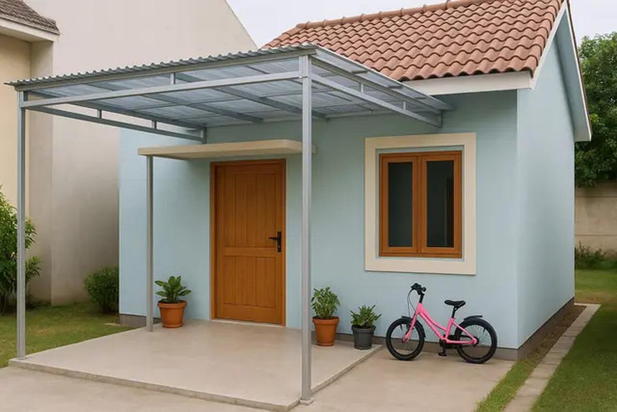 7 Gambar Rumah Tipe 21 dengan Teras Mini