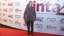 Mantan Menteri Perindustrian, Saleh Husin saat menghadiri gala premiere film Ayat Ayat Cinta 2 di Jakarta, Kamis (07/12). (Liputan6.com/Herman Zakharia)