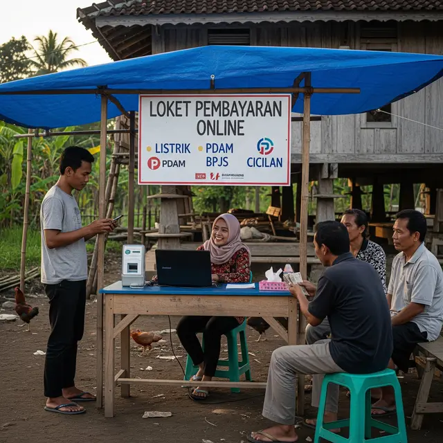 Jasa PPOB (Image by Gemini AI)