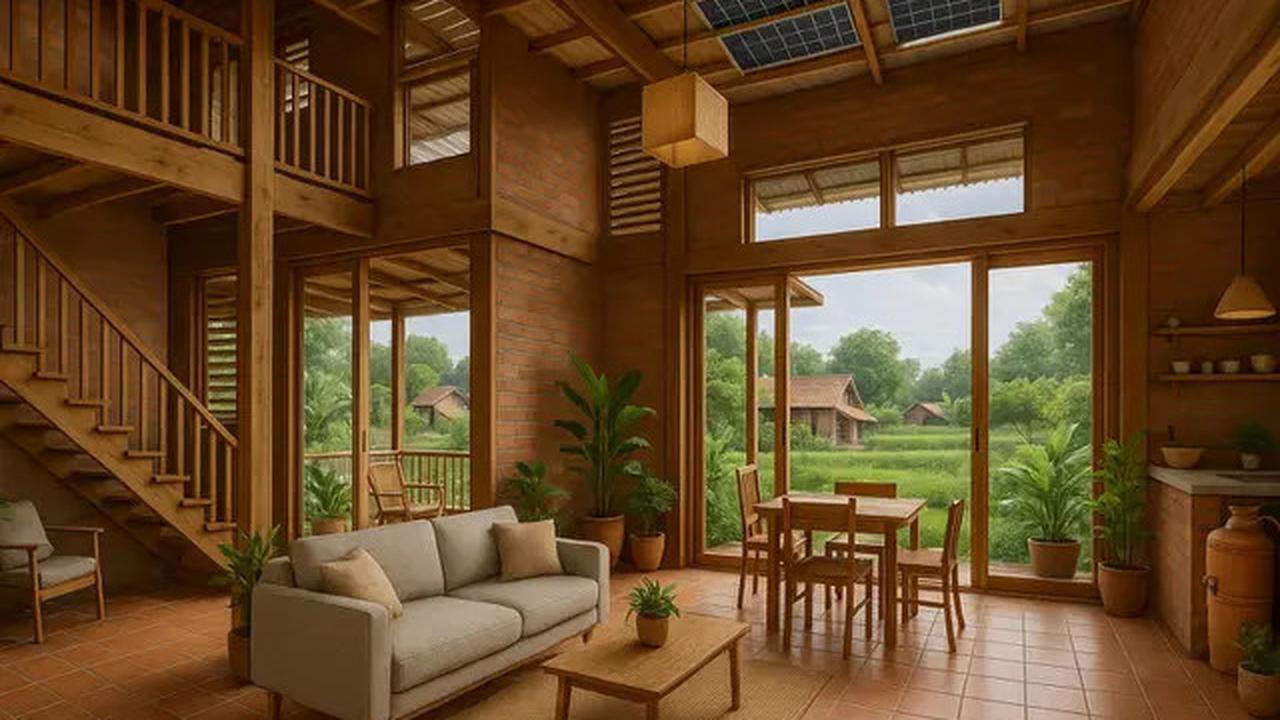 8 Desain Dalam Rumah Minimalis 2 Lantai Sederhana di Kampung, Nyaman Ditempati