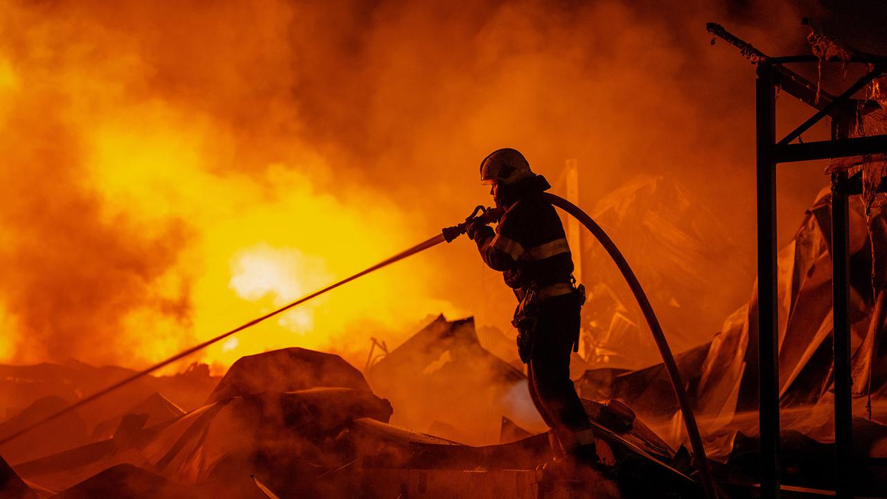 Serangan Rusia Tewaskan 17 Orang di Kyiv
