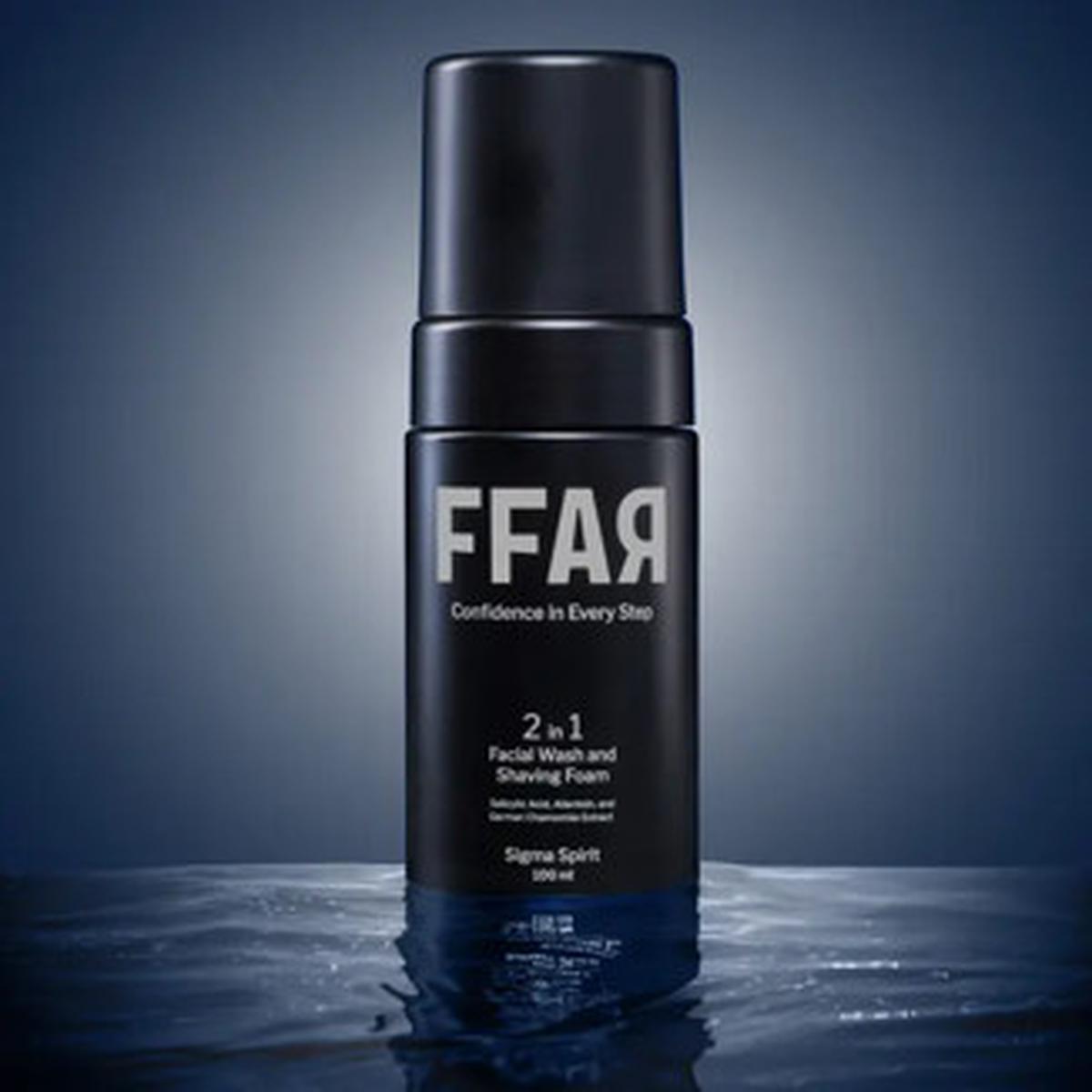 Rawat Wajah dengan FFAR Sigma Spirit 2 in 1 Face Wash & Shaving Foam