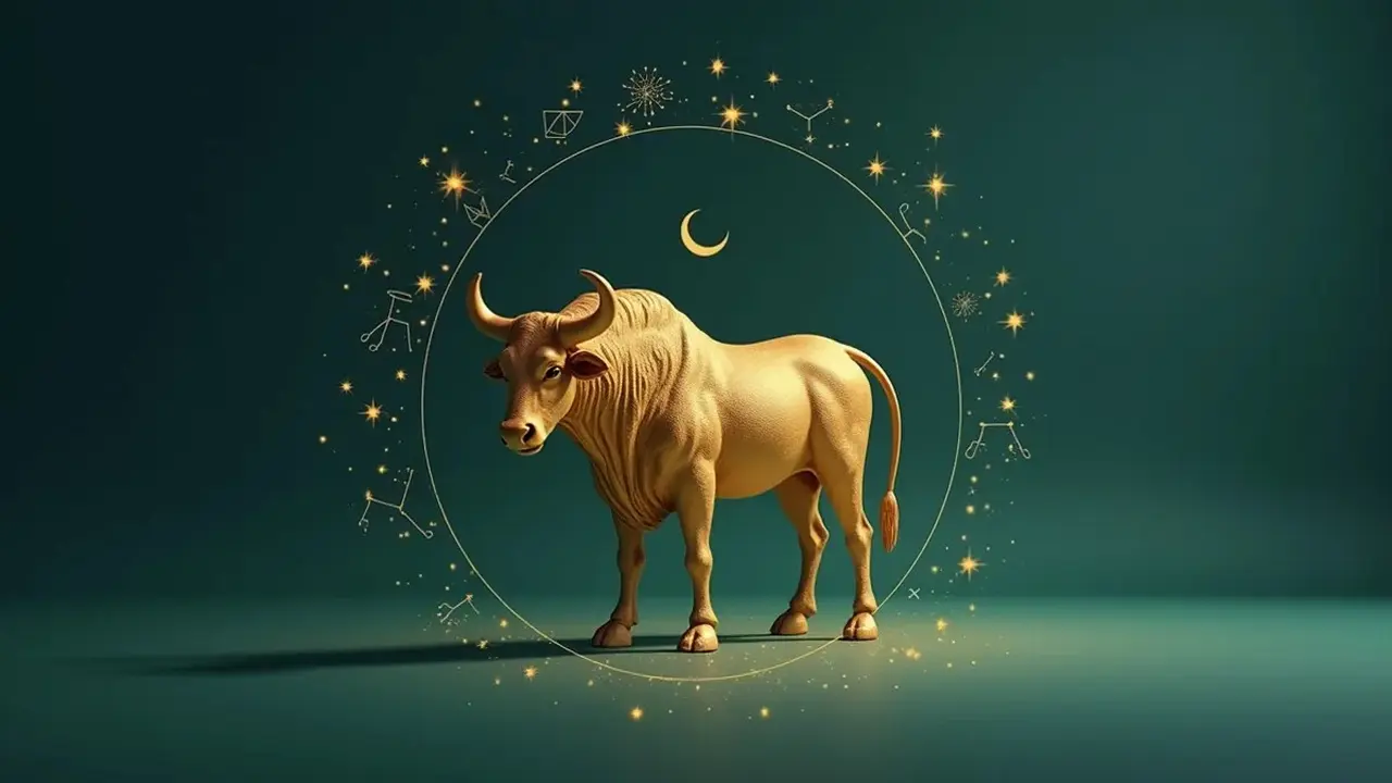logo zodiak taurus (sumber: AI generated)
