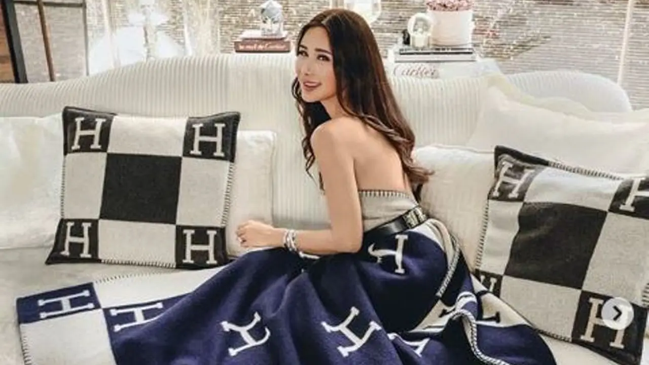 Jamie Chua Unggah Tantangan Puluhan Juta Rupiah, Hermes Blanket Challenge