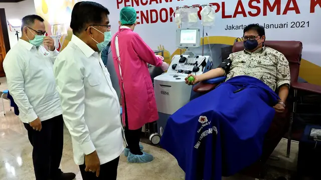 JK dan Airlangga Hartarto