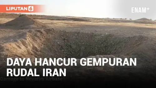 VIDEO: Begini Kerusakan Israel Setelah Digempur Rudal Iran