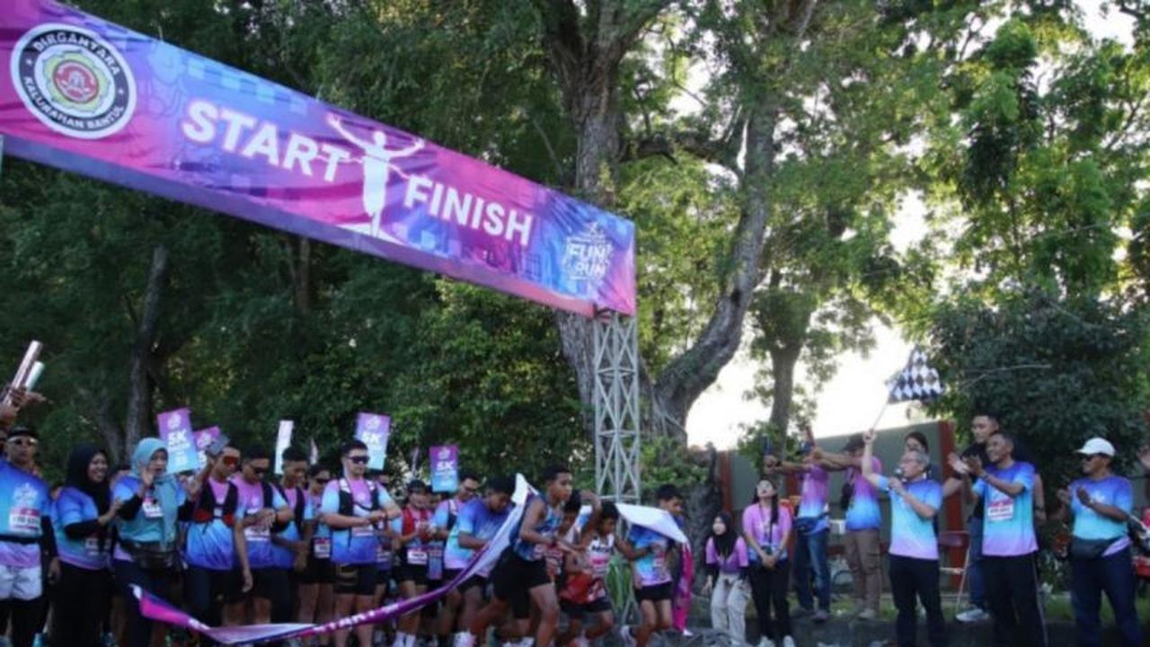 Trivia: 339 Pelari Ikuti Fun Run, Bupati Bantul Harap Generasi Muda Bantul Semangat Bangun Budaya Hidup Sehat