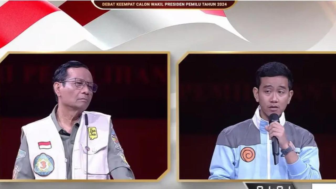Debat antara Mahfud dan Gibran
