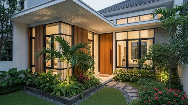 Model Rumah Bentuk L