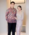 Brisia Jodie saat kondangan di Kampung Halaman bersama suami. [@brisiajodie96]