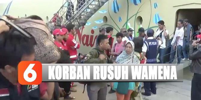54 Korban Kerusuhan Wamena Tiba di Pelabuhan Makassar