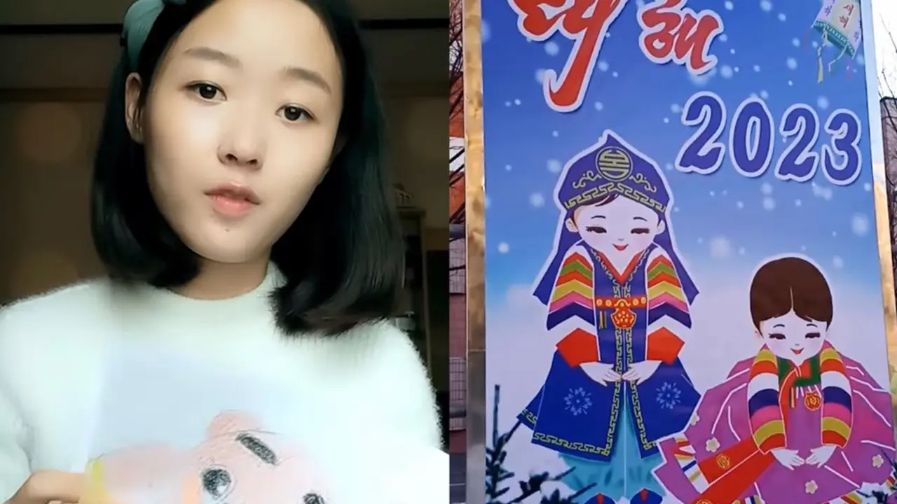 YouTuber asal Korea Selatan bernama Yu Mi mengunggah konten sedang menggambar