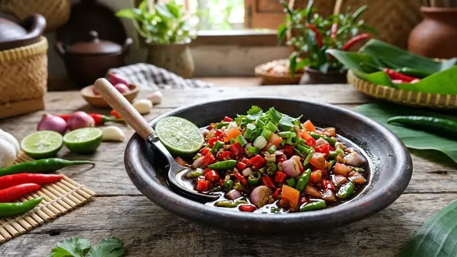 Resep Sambal Kecap Saus Tiram/AI Generated