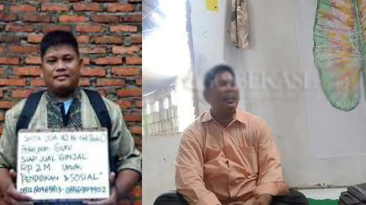 Guru SMP di Bekasi Rela Jual Ginjal untuk Bantu Muridnya 