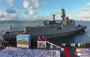 Korea Utara Operasikan Kapal Perusak Kang Kon Usai Kecelakaan saat Peluncuran