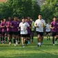 Timnas Indonesia U-23 latihan di Vietnam. (PSSI).