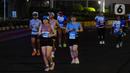 Jakarta International Marathon (JAKIM) 2024 terdiri atas tiga kategori, diantaranya 10K, Half Marathon, dan Marathon. (merdeka.com/Arie Basuki)