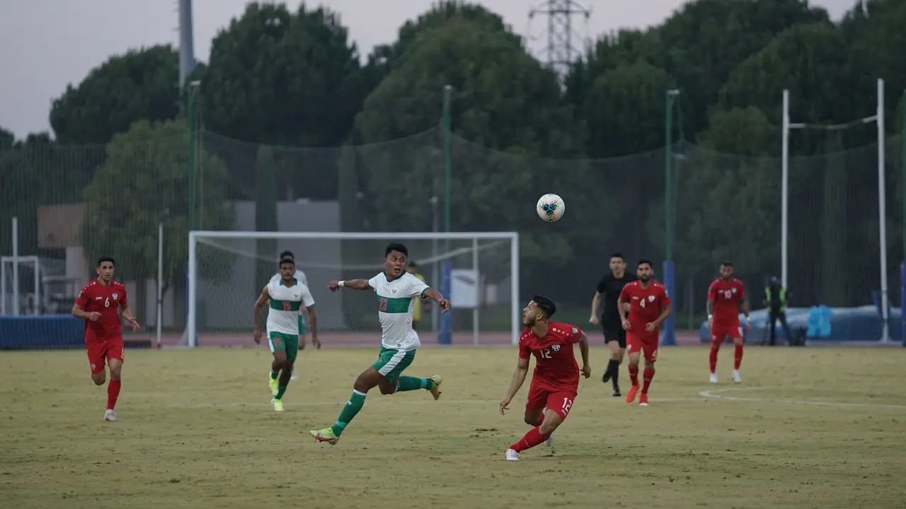 Afghanistan Vs Timnas Indonesia
