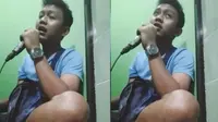 viral video Denny Caknan bangunin sahur (sumber: TikTok/thoyfan)