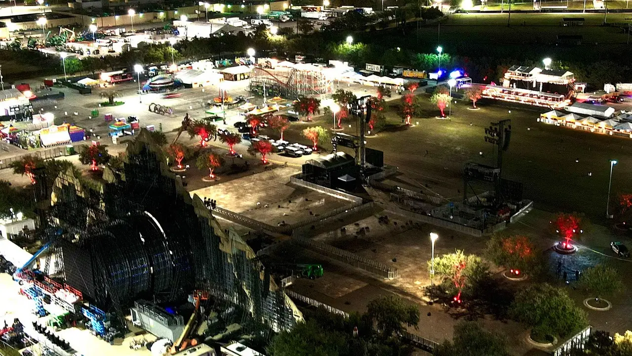 Tragedi berdesakan di Festival Astroworld yang dihelat rapper Travis Scott di Houston, AS, 5 November 2021. (AP)