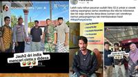 Pria India Ini Nekat ke Sulawesi Demi Melamar Kekasih, Malah Ditolak Calon Mertua (Sumber: Twitter/@kegblgnunfaedh)