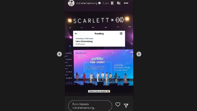 Kebersamaan Felicya Angelista dan Immanuel Caesar Hito bareng EXO Kebersamaan Felicya Angelista dan Immanuel Caesar Hito bareng EXO di Jakarta (Foto: instagram indraherlambang)di Jakarta (Foto: instagram felicyangelista_)