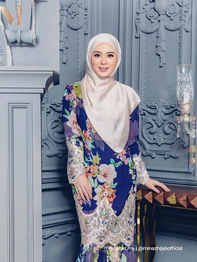 8 Inspirasi Baju Kurung Elegan dari Public Figure, Anisha Rosnah-Ayu Ting Ting