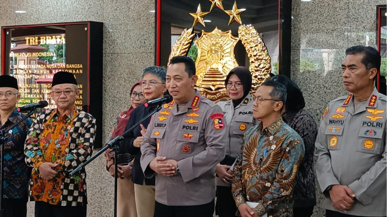 Kapolri Bertemu Mendikdasmen Bahas Penanganan Generasi Muda Terjerat Narkoba, Judi Online hingga Tawuran