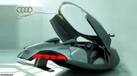 Mobil Masa Depan Audi Shark: Bisa Terbang dan Menyelam