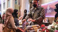 Sejumlah UMKM yang dilibatkan dalam pameran di peluncuran Side Events G20, Rabu, 20 April 2022. (dok. Biro Komunikasi Publik Kemenparekraf)