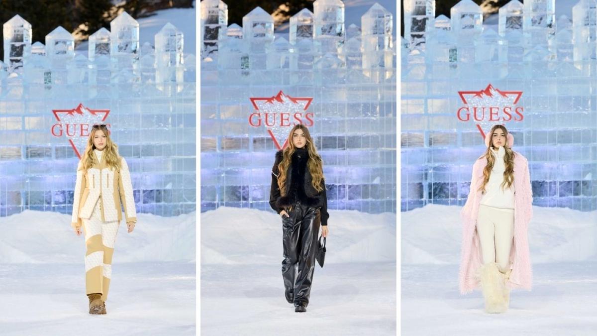 GUESS Gelar Fashion Show di Atas Awan Gstaad Swiss, Rayakan 45 Tahun Brand dengan Runway Spektakuler