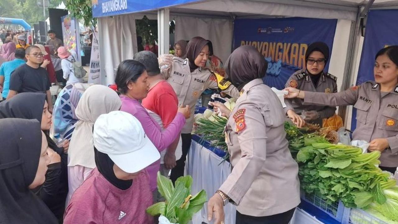 Bhayangkara Fest Polres Bogor: Bagikan 500 Kg Sayur Segar, Pererat Hubungan dengan Masyarakat