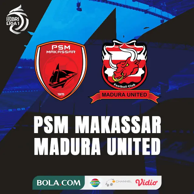BRI Liga 1 - PSM Makassar Vs Madura United